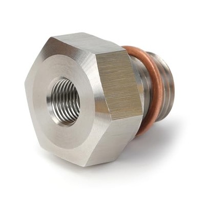 Oil Pressure Sensor Adapter M16-1.5 to 1/8'' NPT, 304 Stainless Steel LS Oil