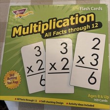 Trend Enterprises: Multiplication All Facts Through 12 Skill Drill Flash Cards,