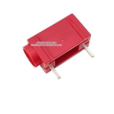 10pcs 24.243.1 red socket 4MM PCB installation *gb