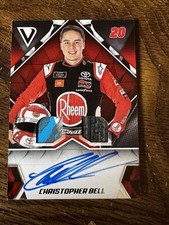 Christopher Bell 2019  Victory Lane Racing Autograph Race Used On Card Auto