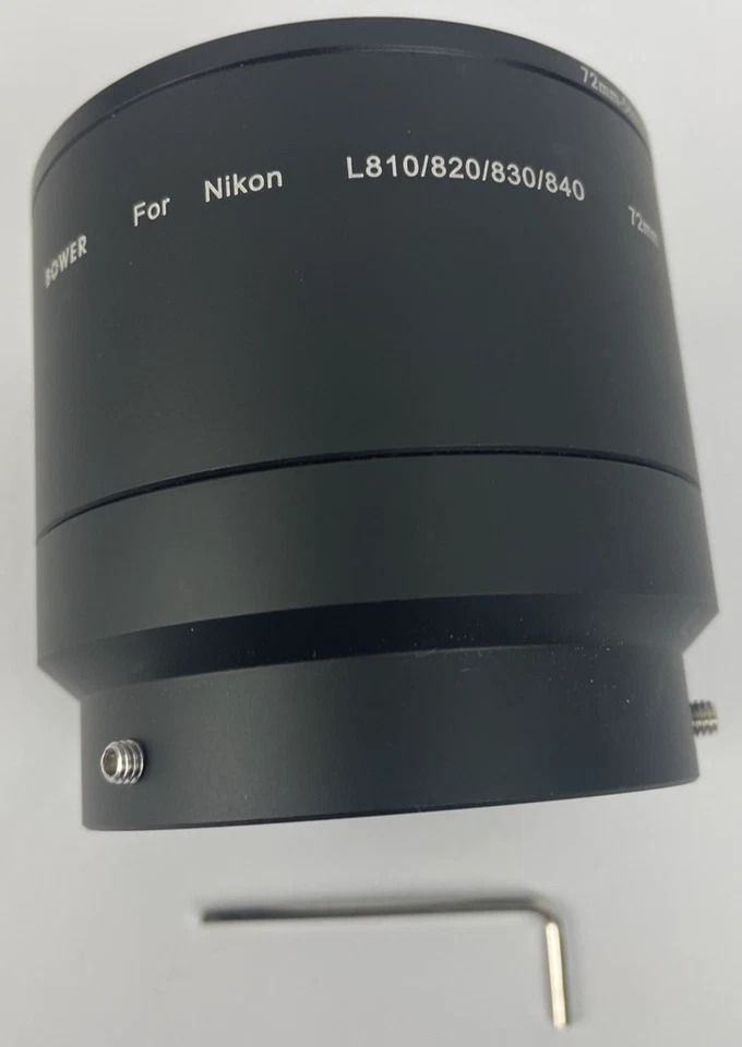 Bower Digital Camera Conversion Adapter Tube Nikon L810 L820 L830 L840 ANL81072 - Image 2 of 3