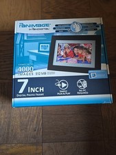 7  Digital Picture Frame Pandigital PanImage   Remote  512MB Memory SD USB   New