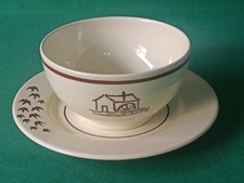 REGALI MULINO BIANCO 1984 TAZZA SCODELLA 84 VINTAGE CON PIATTO COLLEZIONE. DH58
