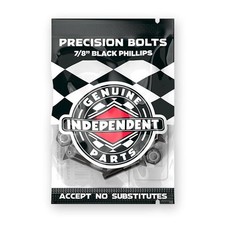 Independent Skateboard Hardware, Phillips, Black/Black, 7/8"