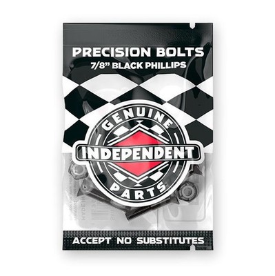 Independent Skateboard Hardware, Phillips, Black/Black, 7/8''