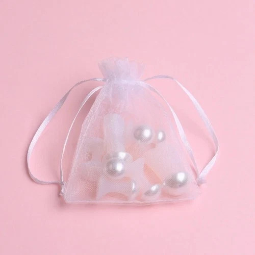 8Pcs White Pearl Silicone Toe Separator Nail Polish Spacer Foot Care Nail Tool