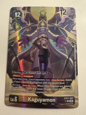 Kaguyamon EX11-023 Foil Digimon CCG 
