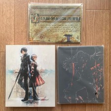 Final Fantasy XVI Deluxe Edition Steelbook Case World Map Art Cloth Japan New