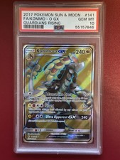 2017 Pokemon Sun & Moon Guardians Rising #141 Full Art Kommo-o GX PSA 10 on eBay
