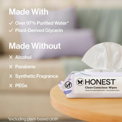 Calm and Cleanse Naturally Scented Wipes, Cleansing, Multi-Tasking, 99% Water...