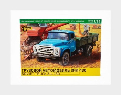 1:35 ZVEZDA Zil 130 Soviet Truck Cassonato 1964 Kit ZS3712 Modellbau