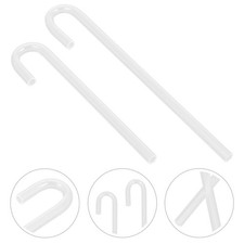  2 Pcs Fish Tank Accessory Automtic Feeder Air Pump Diffuser Tube