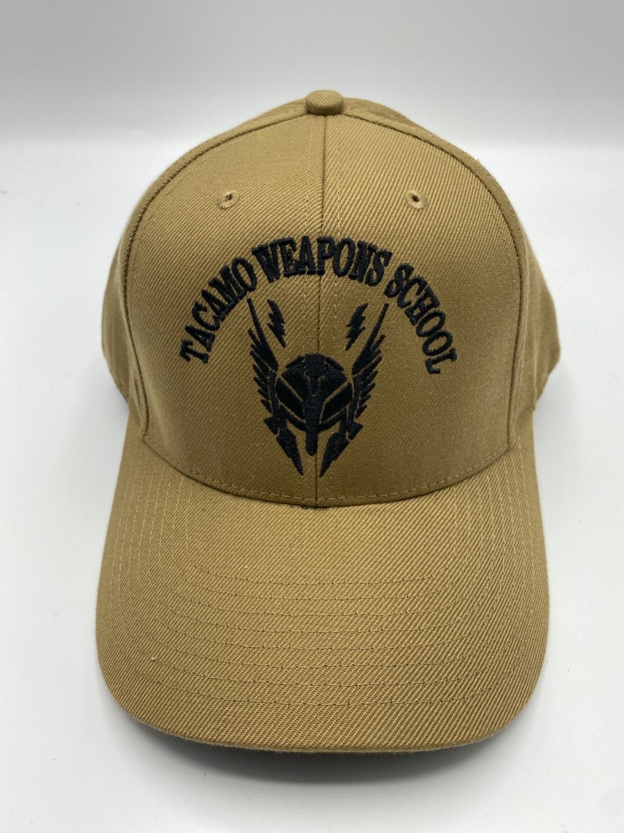The Corps Tacamo Weapons School Logo Beige Baseball Cap Hat One