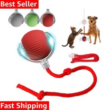 Interactive Dog Cat Toy Ball, Automatic Moving Bouncing Rolling, with Replace...
