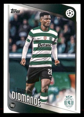 2025-26 Topps UEFA Champions League Ousmane Diomande #104 Sporting CP