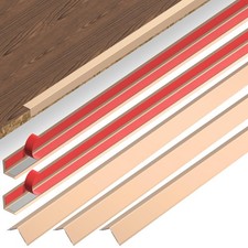 5pcs 48" Gold Metal Corner Protectors, Aluminum Self Adhesive Corner Guards, ...