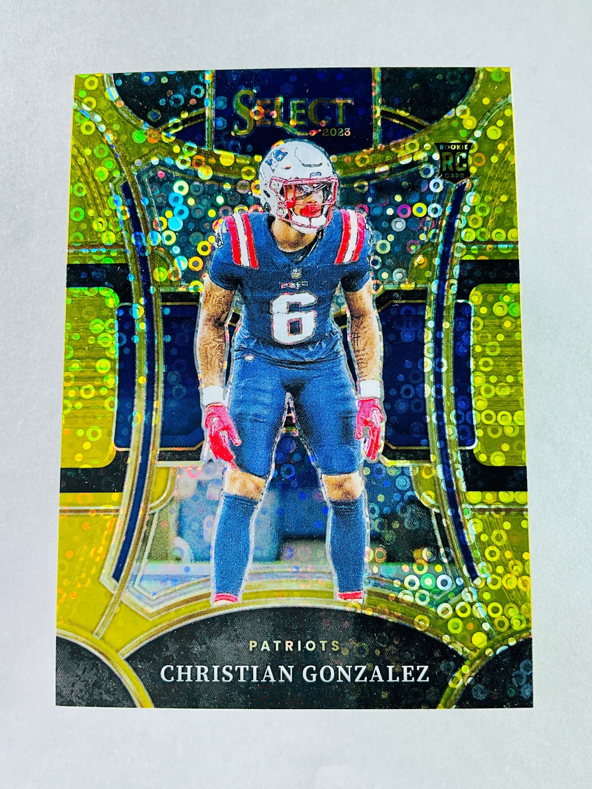 2023 Select Christian Gonzalez #464 Suite Level Gold Disco /10