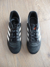 Boy`s Adidas black football boots size 1