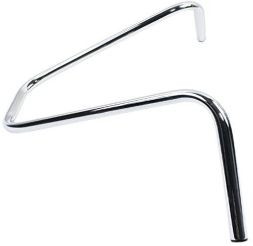 Emgo 1 pulgada. Manillar colgante Ape - 18 pulgadas - Bicicleta de calle cromada para moto 07-12507 Foto 2 de 4