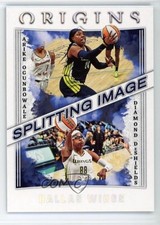 2023 Panini Origins WNBA Splitting Image Arike Ogunbowale Diamond DeShields 1u5y