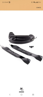 #ad 42quot; Mower Deck Mulch Kit amp; Blade Set for Craftsman Z6000 Troy Bilt Bronco Pony $99.95