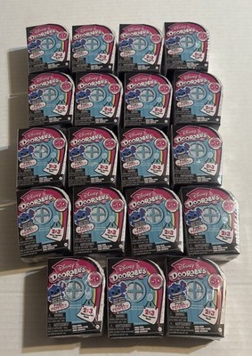 Disney Doorables Pixel Perfect Mini Peek Figures, Surprise 1.5  19-Boxes. Plus 2