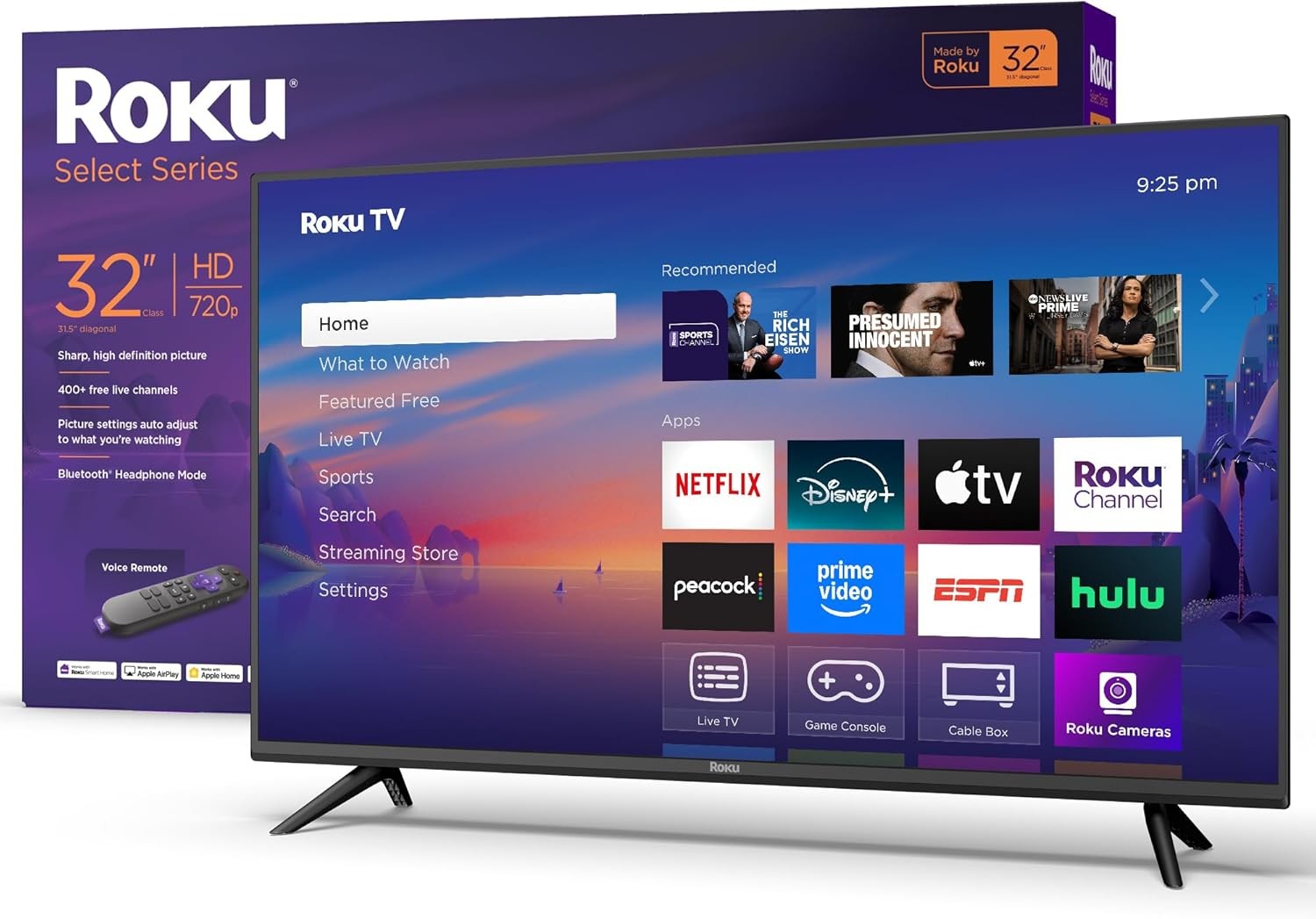 Roku Smart TV 32-Inch Select Series 2025 720p HD RokuTV-image