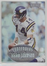1997 Playoff Contenders Brad Johnson #79 0kr