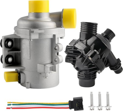 #ad Electric Engine Water Pump W Thermostat Compatible with BMW X3 325i 330i 630i 73 $230.70