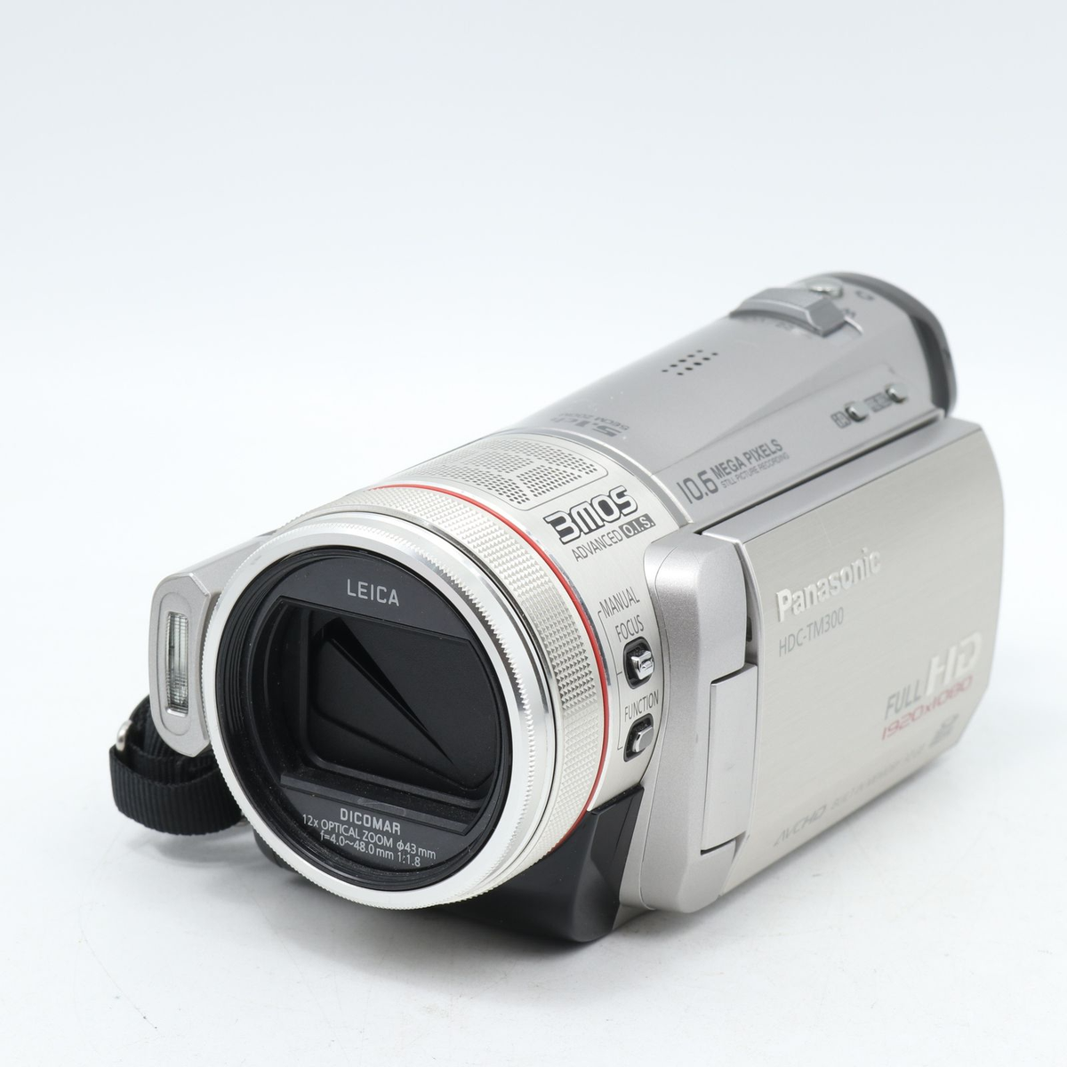 Panasonic HDC-TM300 Full HD Digital Camcorder Silver Used