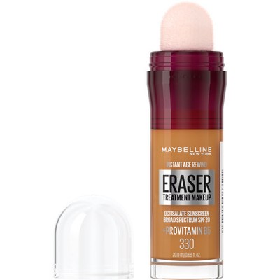 Maybelline Instant Age Rewind Eraser Treatment Foundation Makeup, SPF 20, 330, 0