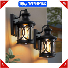 2-Pack Outdoor Wall Lights, Porch Lights, Waterproof Outdoor Wall ...