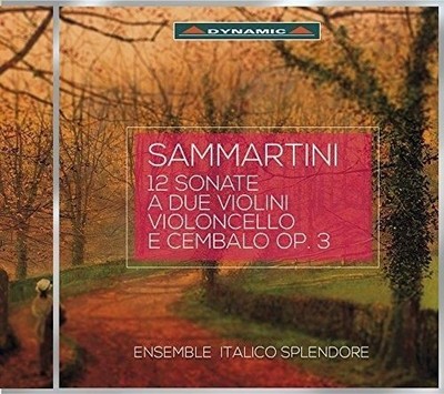 Audio Cd Neu - Giuseppe Sammartini - 12 Sonaten mit zwei Violinen, Violoncello und Ce