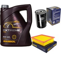 SCT Inspektionspaket 5L Mannol Extreme 5W-40 FüR VW Golf IV 2.0 1.6 1.8 Vento