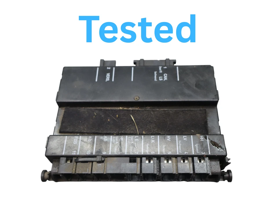 01-09 Módulo de control delantero derecho debajo del asiento Mercedes W209 CLK350 CLK55 AMG fabricante original Foto 3 de 4