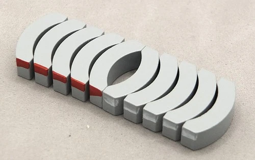 HCS AMG - Pro-7™ Polymer Motor Magnets for T-Jet, AFX  and similar 5 Pairs - New