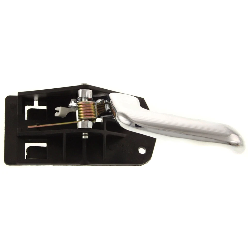 Front Interior Door Handle Set For 1999-2006 Chevrolet Silverado 1500 Chrome - Image 2 of 4