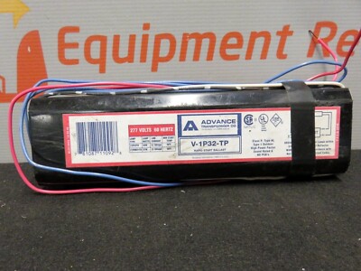 Advance Transformer Company V-1P32-TP Rapid Start Ballast 277V 60HZ New Lot of 6