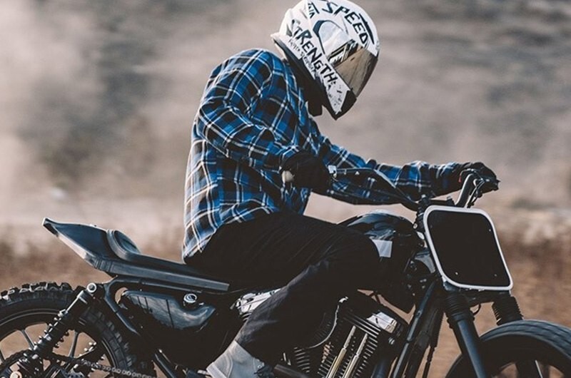 ALTRA Maglietta Moto Rinforzata Velocità e Forza BLU NOVE XL