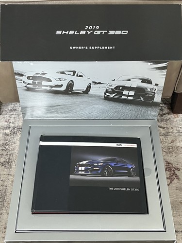 2019 SHELBY GT350 OWNER’S SUPPLEMENT K2608 | eBay