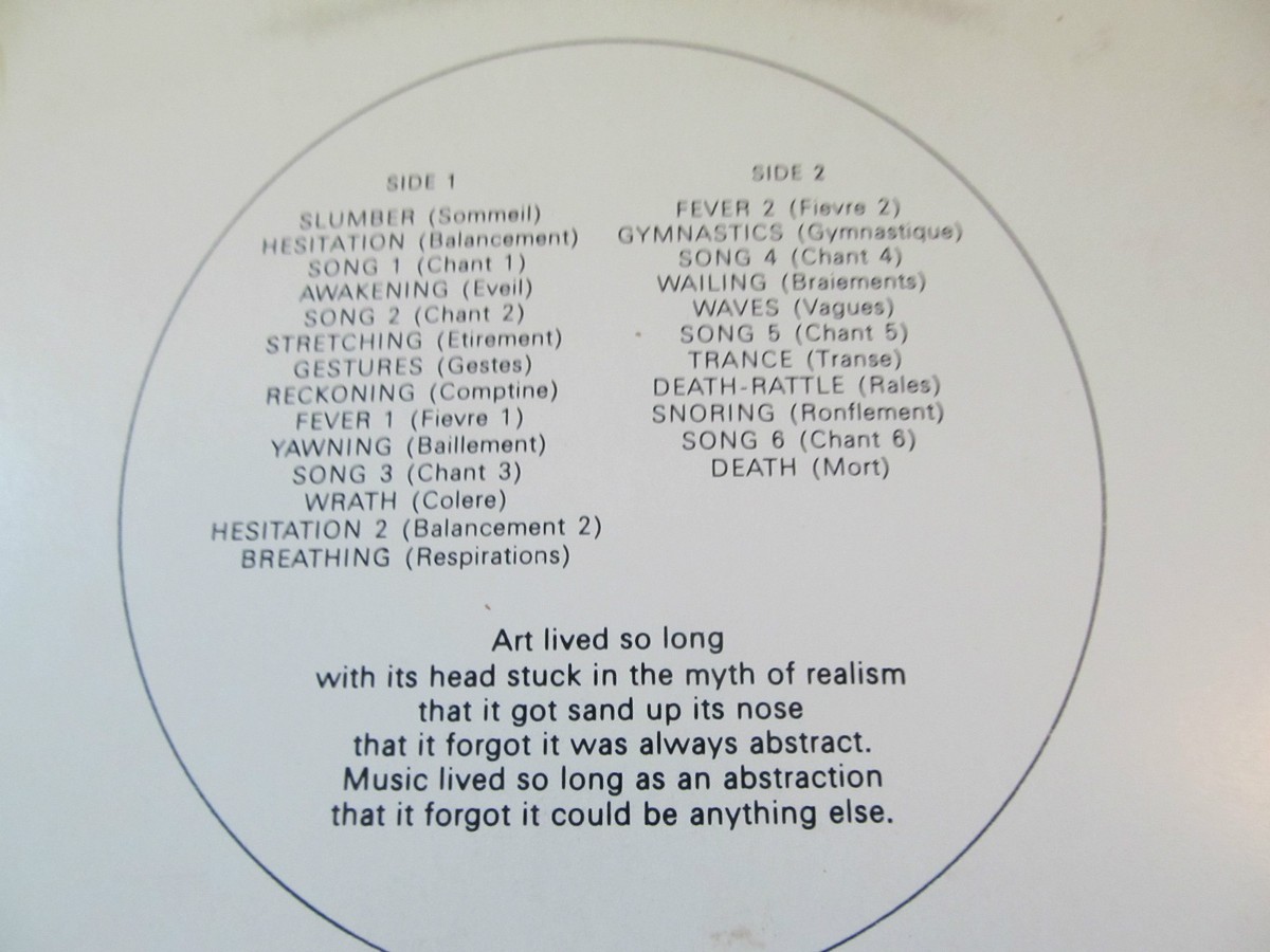 PIERRE HENRY Variations For A Door And Sigh LP unipak gatefold