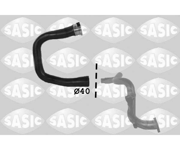 Ladeluftschlauch Sasic 3336104 LadeluftküHler FüR Opel-image
