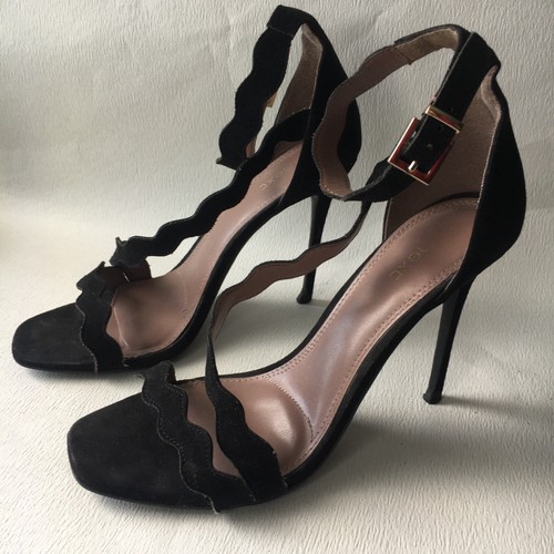 WOMENS HIGH HEEL SHOES NEXT Uk 6 Black 