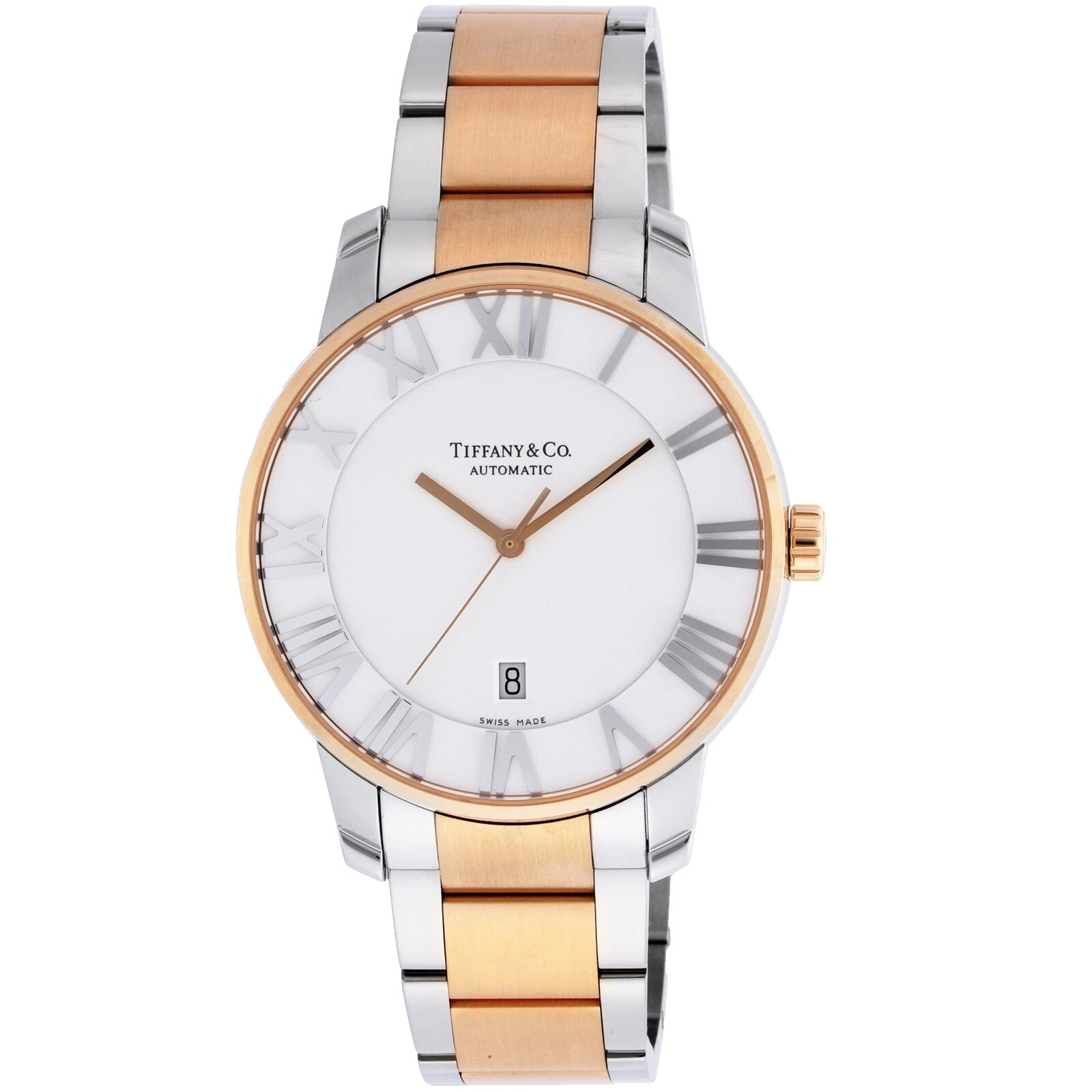 Caja de acero inoxidable Tiffany & Co. mecánico (automático) Relojes de pulsera