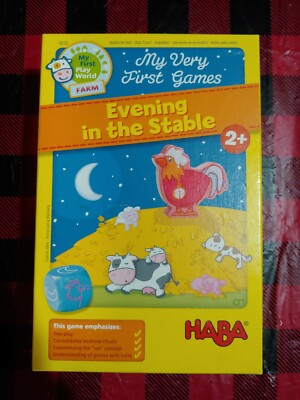 HABA My Very First Games: Evening In The Stable *RARE* ages 2+ (Great Condition)