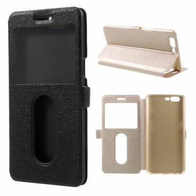 OnePlus 5 Wallet Handy Tasche Dual Sicht Fenster Klapp Etui Cover Hülle Bag