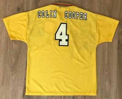 Nottingham Forest 1995 - 1997 #4 Colin Cooper rare vintage away shirt size L - Image 1 of 4