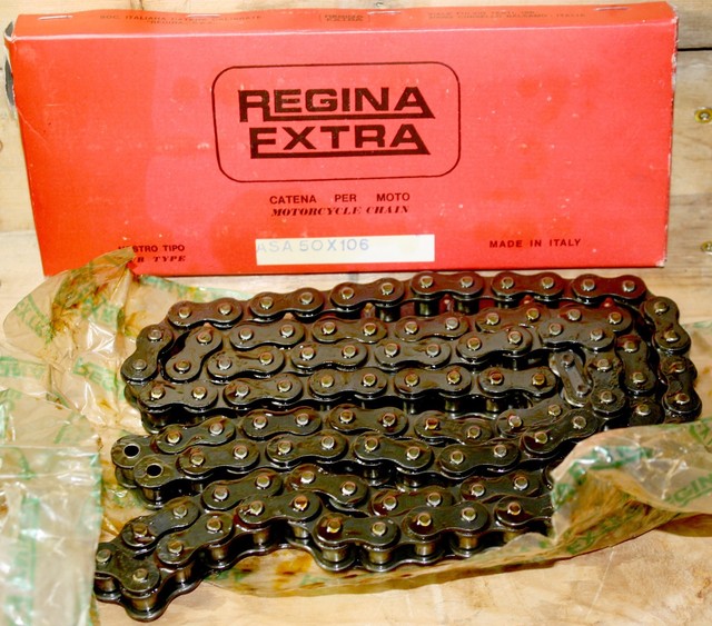 Regina Extra ASA50 X 106 Link Motorcycle Roller Chain 7379 XLH XLCH