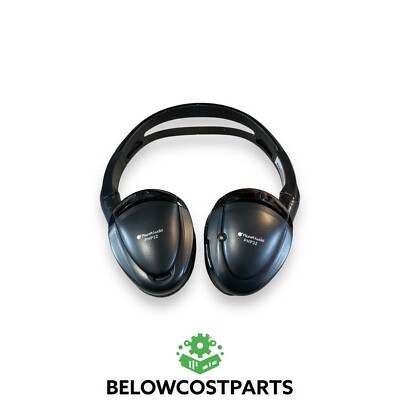 Planet  Black Audio PHP32 Dual-Channel IR Wireless with Power LED Headphones NEW
