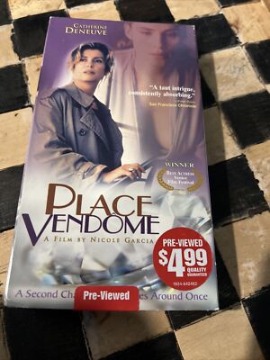 Place Vendome VHS - Catherine Deneuve Formal Blockbuster
